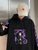 Oversized Hoodie with Tokyo Revengers anime print Black S