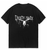 Oversize T-Shirt z nadrukiem Death Note Czarny S