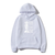 Oversized Hoodie with Fairy Tail Anime Print White S