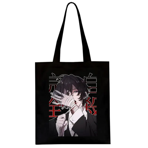 Shopper mit Anime-Print Bungou Stray Dogs / Dazai S0030 фото