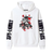 Oversize Hoodie mit Anime-Druck Spy x Family WEIß S H0293 фото