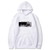 Oversized Hoodie with Tokyo Ghoul anime print White S