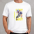 Oversized T-Shirt with Print Cyberpunk: Edgerunners White S