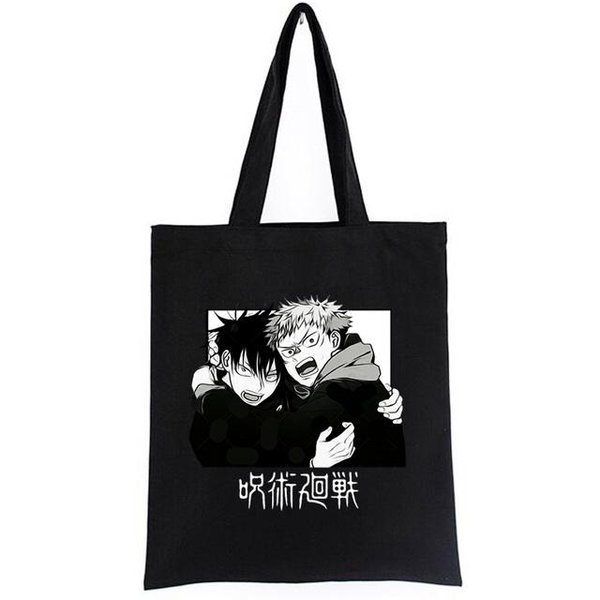 Shopper with anime print Jujutsu Kaisen