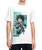 Oversized T-Shirt with Print My Hero Academia White S