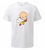 Oversized T-Shirt with Print Onepunchman White S