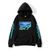 Oversized Hoodie with Anime Print Cyberpunk: Edgerunners Black S