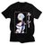 Oversized T-Shirt with Print Cyberpunk: Edgerunners Black S