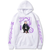 Oversized Hoodie with Tokyo Revengers anime print White S