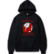 Oversized Hoodie mit Anime-Druck Haikyu! SCHWARZ S H0178 фото 1