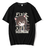 Oversized T-Shirt with Print Bungo Stray Dogs Black S