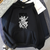 Oversize Hoodie mit Anime-Druck JoJo's Bizarre Adventure SCHWARZ S H0201 фото