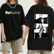 Oversized T-Shirt with Print Tokyo Revengers Black S