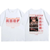 Oversized T-Shirt with Print jujutsu kaisen White S