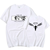 Oversized T-Shirt with Print Tokyo Revengers White S