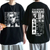 Oversize T-Shirt z nadrukiem jujutsu kaisen Czarny S