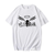 Oversized T-Shirt with Print Tokyo Revengers White S