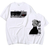 Oversized T-Shirt with Print Tokyo Ghoul White S