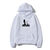 Oversized Hoodie with Onepunchman anime print White S