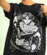 Oversize T-Shirt mit Print Hunter x Hunter Schwarz S T0159 фото 1