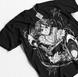 Oversized T-Shirt with Print Hunter x Hunter Black S