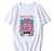 Oversize T-Shirt z nadrukiem Sailor Moon Biały S