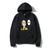 Oversize Hoodie mit Anime-Druck Onepunchman SCHWARZ S H0342 фото