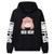 Oversize Hoodie mit Anime-Druck Spy x Family SCHWARZ S H0291 фото