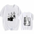 Oversized T-Shirt with Print jujutsu kaisen White S