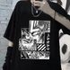 Oversize T-Shirt z nadrukiem Bersek Czarny S