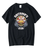 Oversize T-Shirt mit Print Onepunchman Schwarz S T0304 фото