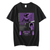 Oversize T-Shirt z nadrukiem Chainsaw Man Czarny S