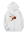 Oversized Hoodie with Onepunchman anime print White S