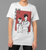 Oversize T-Shirt mit Print Haikyu! Weiß S T0151 фото