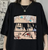 Oversized T-Shirt with Print jujutsu kaisen Black S