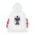 Oversized Hoodie with JoJo's Bizarre Adventure anime print White S