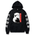 Oversize Hoodie mit Anime-Druck Jujutsu Kaisen SCHWARZ S H0230 фото