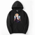 Oversized Hoodie with Tokyo Revengers anime print Black S