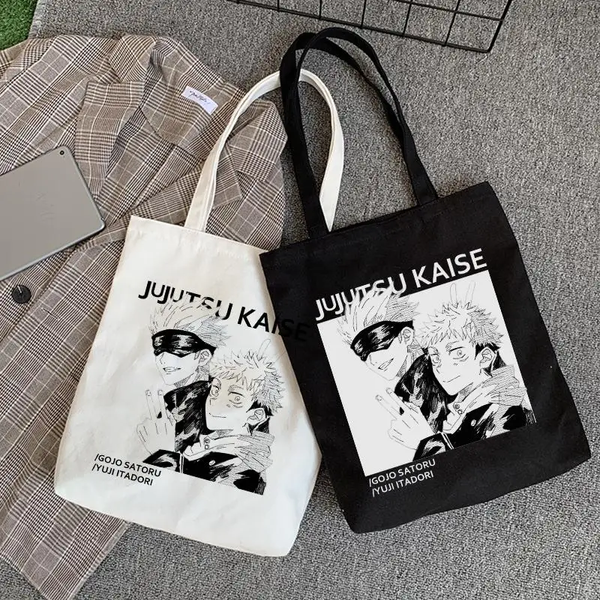 Shopper with anime print Jujutsu Kaisen